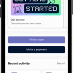 Payap screen showing Find a store and Make a payment